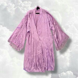 Victoria's Secret Lilac Lace Robe - !NO BELT!